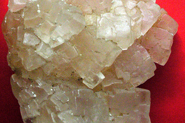 Cristaux de halite ou sel gemme, Pologne