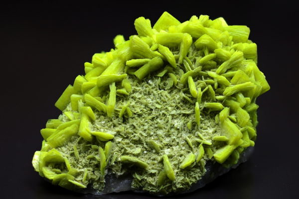 Cristaux verts d’autunite, Portugal