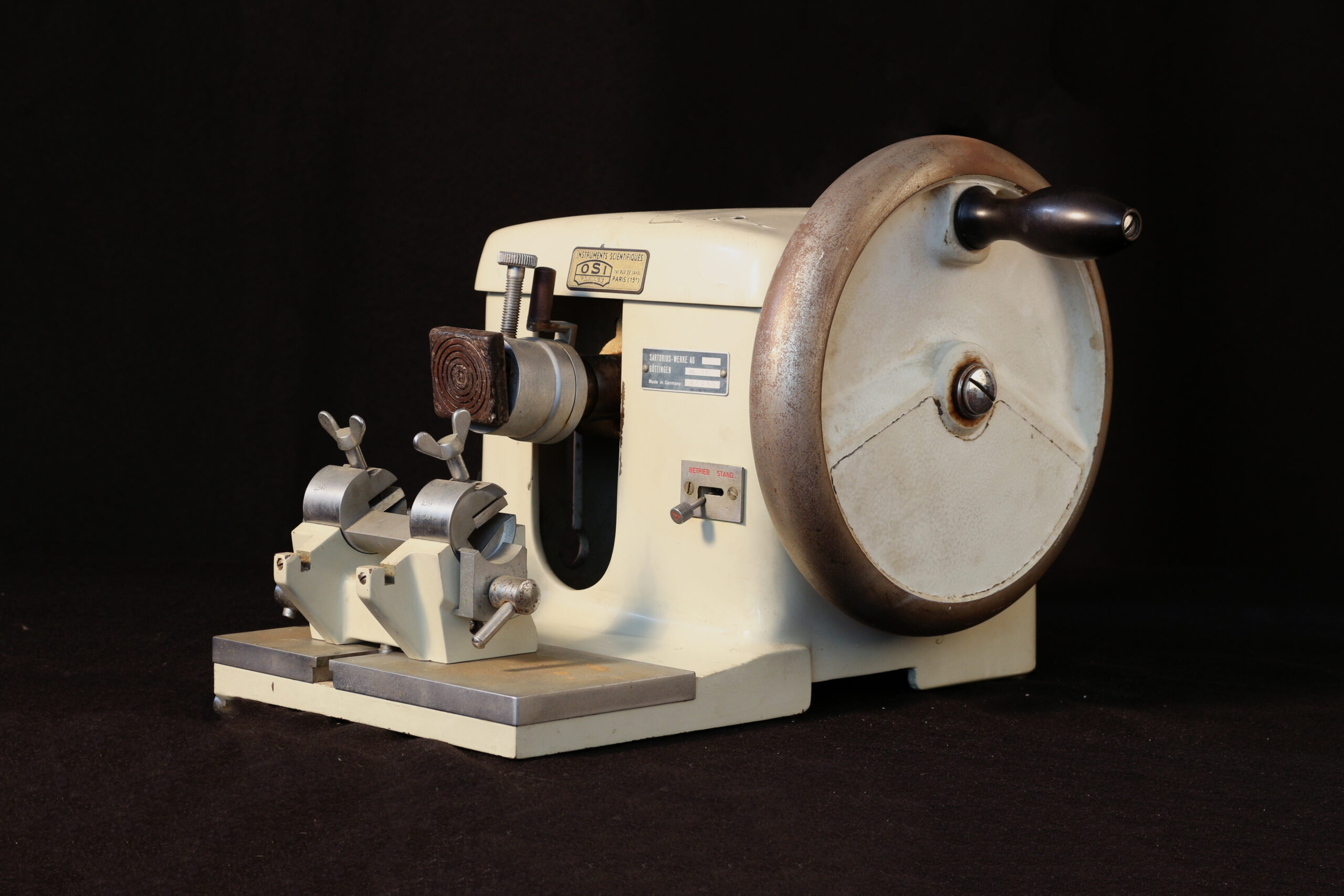 Microtome vue 3/4