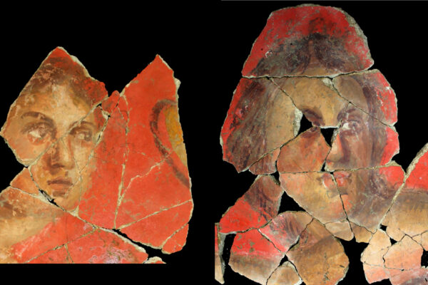 Peintures romaines (Cinabre Arles)